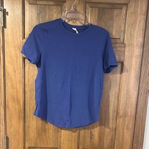 Blue Short Sleeve  lululemon T-Shirt